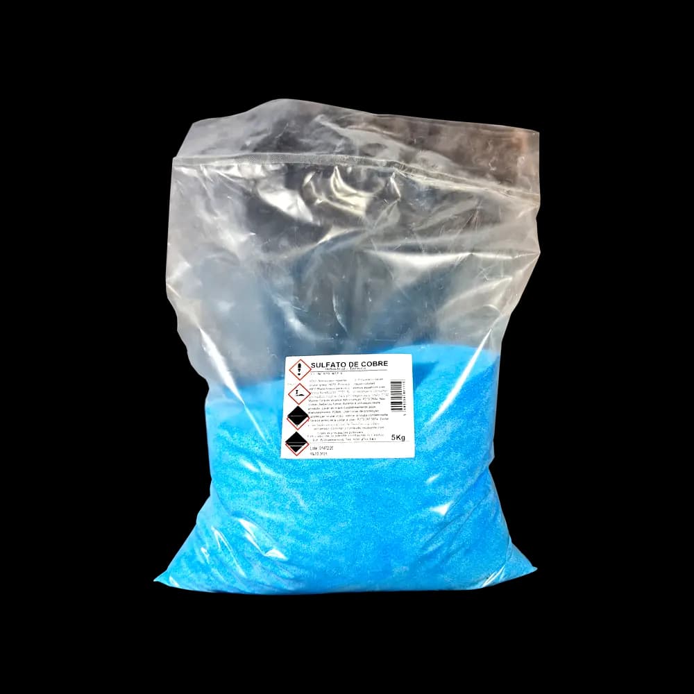 Sulfato Cobre Industrial 5KG