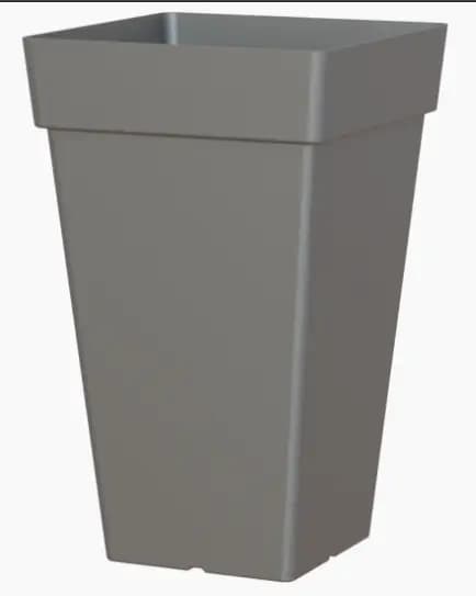 Vaso Capri Quadrado Alto 50cm