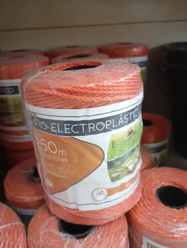 FIO ELECTROP.6COD C/250M LARANJA
