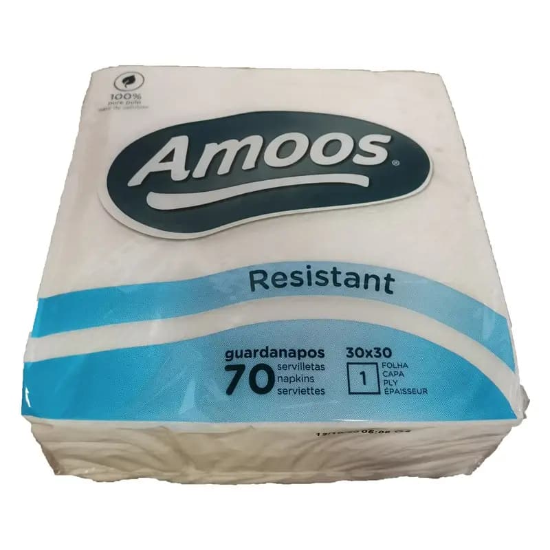 Guardanapos Amoos Resistant 1F 30x30 emb.70UN