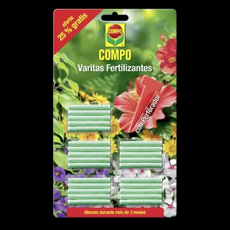 Fertilizante Compo varitas 24+6