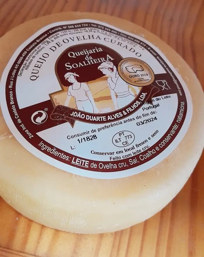 Queijo de Ovelha Curado Queijaria da Soalheira 1UN