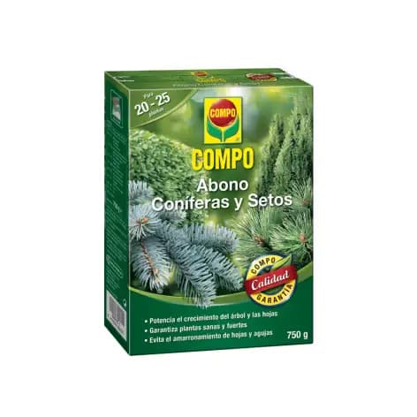 COMPO Adubo Coníferas e Sebes 750GR