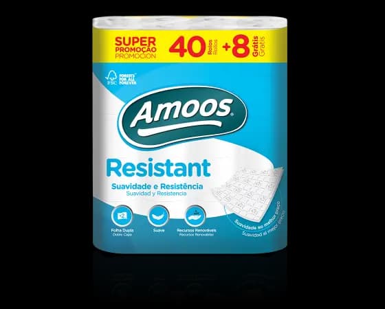 Papel Higiénico Resistant AMOOS