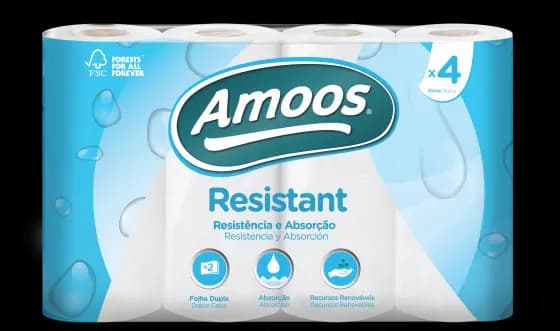 Papel Cozinha Resistant AMOOS