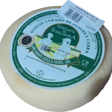 Queijo Ovelha e Cabra Curado Queijaria da Soalheira 1UN